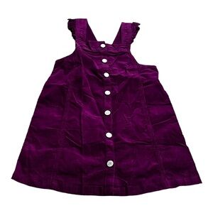 GAP Girls Corduroy Skirtall Jumper, Purple Plum, Size 2T, 3T, 4T, 5T, NEW
